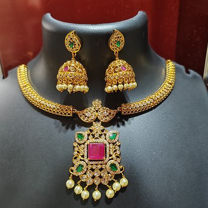 Temple Necklace set