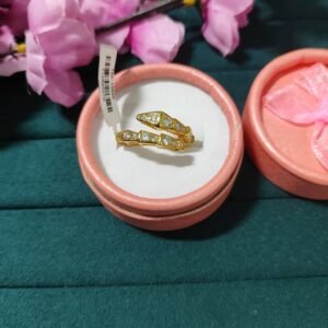 Anti tarnish Snake Ring(Adjustable)